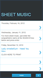 Mobile Screenshot of goldensheetmusic.blogspot.com