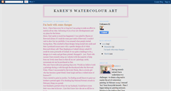 Desktop Screenshot of karenswatercolourart.blogspot.com