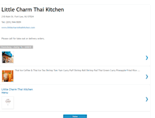 Tablet Screenshot of littlecharmthaikitchen.blogspot.com