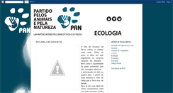 Desktop Screenshot of pan-ecologia.blogspot.com