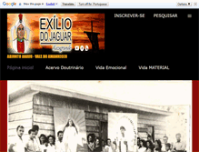 Tablet Screenshot of exiliodojaguar.blogspot.com