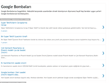 Tablet Screenshot of googlebombalari.blogspot.com