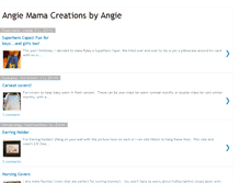 Tablet Screenshot of angiemamacreations.blogspot.com