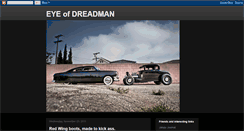 Desktop Screenshot of eyeofdreadman.blogspot.com