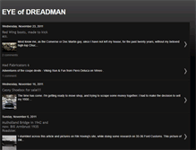 Tablet Screenshot of eyeofdreadman.blogspot.com