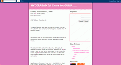 Desktop Screenshot of hyderabadkadhadkan.blogspot.com