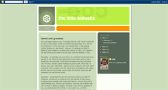 Desktop Screenshot of littlebidwells.blogspot.com
