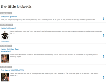 Tablet Screenshot of littlebidwells.blogspot.com