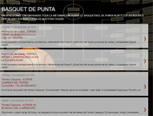 Tablet Screenshot of basquetpuntaalta.blogspot.com