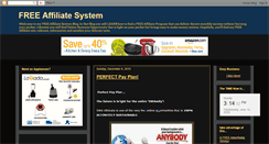 Desktop Screenshot of freeaffiliatesystem.blogspot.com