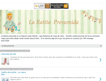 Tablet Screenshot of presumiendo.blogspot.com