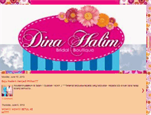 Tablet Screenshot of dinahalim.blogspot.com