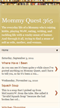 Mobile Screenshot of mommyquest365.blogspot.com