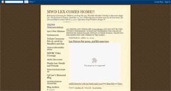 Desktop Screenshot of mwdlexadoption.blogspot.com