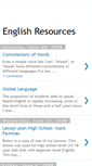 Mobile Screenshot of englisheducationresources.blogspot.com