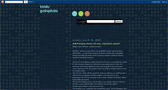 Desktop Screenshot of hindugodsphots.blogspot.com