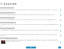 Tablet Screenshot of 7-passion.blogspot.com