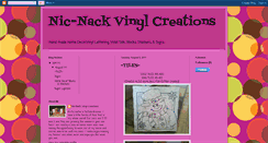 Desktop Screenshot of nicnackvinylcreations.blogspot.com