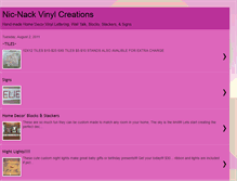 Tablet Screenshot of nicnackvinylcreations.blogspot.com