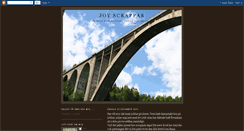 Desktop Screenshot of joyscrappar.blogspot.com