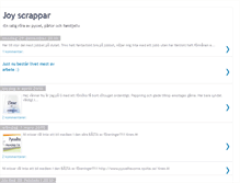 Tablet Screenshot of joyscrappar.blogspot.com