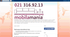 Desktop Screenshot of mobilamania.blogspot.com