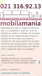 Mobile Screenshot of mobilamania.blogspot.com