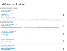 Tablet Screenshot of catalogueelectronique.blogspot.com
