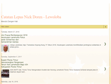 Tablet Screenshot of catatanlepasnick.blogspot.com