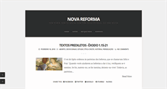 Desktop Screenshot of novareforma.blogspot.com