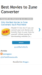 Mobile Screenshot of moviestozuneconverter.blogspot.com