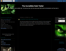 Tablet Screenshot of incredible-hulk-trailer.blogspot.com