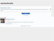 Tablet Screenshot of alaskanbookie.blogspot.com