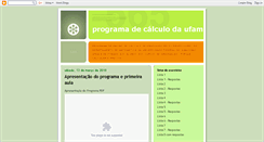 Desktop Screenshot of calcularepreciso.blogspot.com