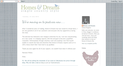 Desktop Screenshot of homesanddreams.blogspot.com