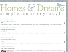 Tablet Screenshot of homesanddreams.blogspot.com