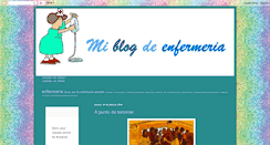 Desktop Screenshot of miblogdeenfermeria.blogspot.com