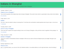 Tablet Screenshot of indiansinshanghai.blogspot.com