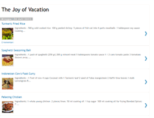 Tablet Screenshot of joyofvacation.blogspot.com