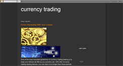 Desktop Screenshot of currencytrading10.blogspot.com