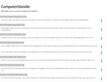Tablet Screenshot of computerblondie.blogspot.com