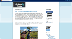 Desktop Screenshot of mytrainingbuddy.blogspot.com