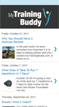 Mobile Screenshot of mytrainingbuddy.blogspot.com