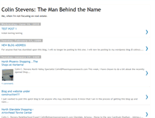 Tablet Screenshot of colinstevens.blogspot.com