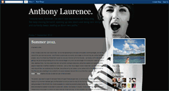 Desktop Screenshot of anthonylaurencemarie.blogspot.com