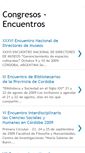 Mobile Screenshot of congresosencuentros.blogspot.com