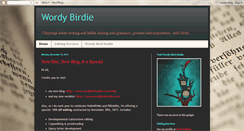 Desktop Screenshot of cleverbirdy.blogspot.com