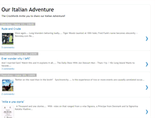 Tablet Screenshot of ouritalianadventure.blogspot.com
