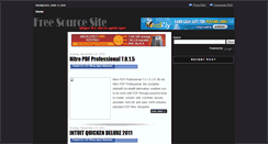 Desktop Screenshot of free-sources.blogspot.com