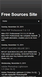 Mobile Screenshot of free-sources.blogspot.com